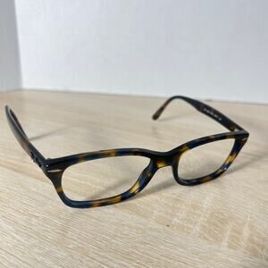 Ray-Ban RB5428 8147 Eyeglasses Polished Yellow Blue Havana Frames 53-17-145 READ